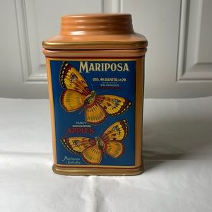 Oneida “Vintage Label Collection” Mariposa Fancy Northwestern Apples canister